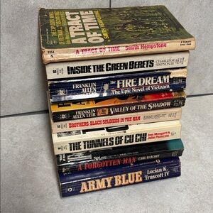 Bundle of 8 paperback books